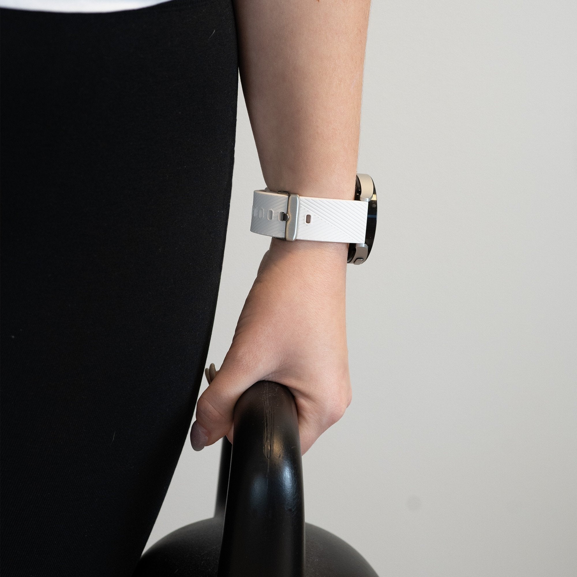 Bandz Coros Apex 42mm Silicone Strap 'Deluxe' (White)