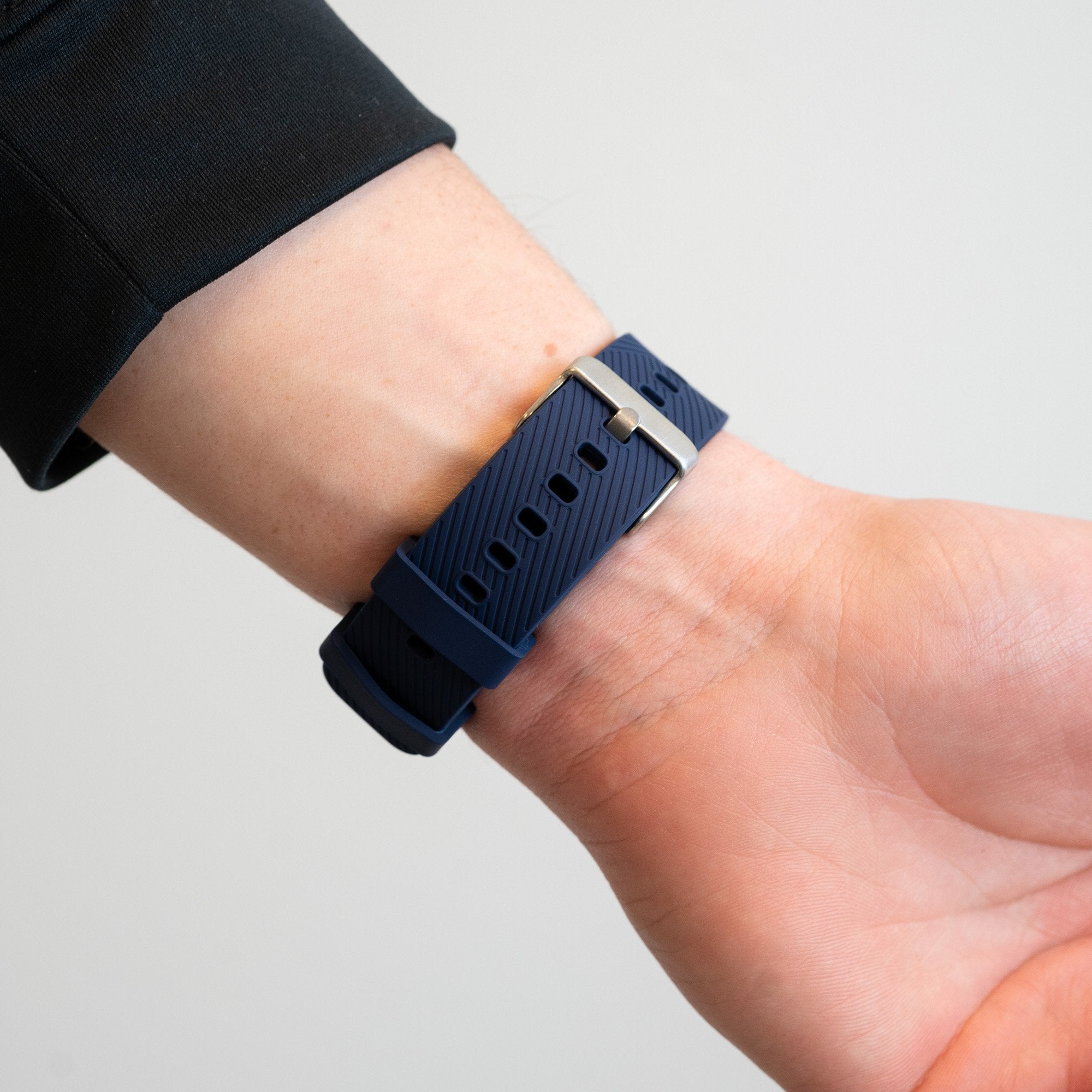 Bandz Amazfit Cheetah (Pro) Silicone Strap 'Deluxe' (Dark Blue)