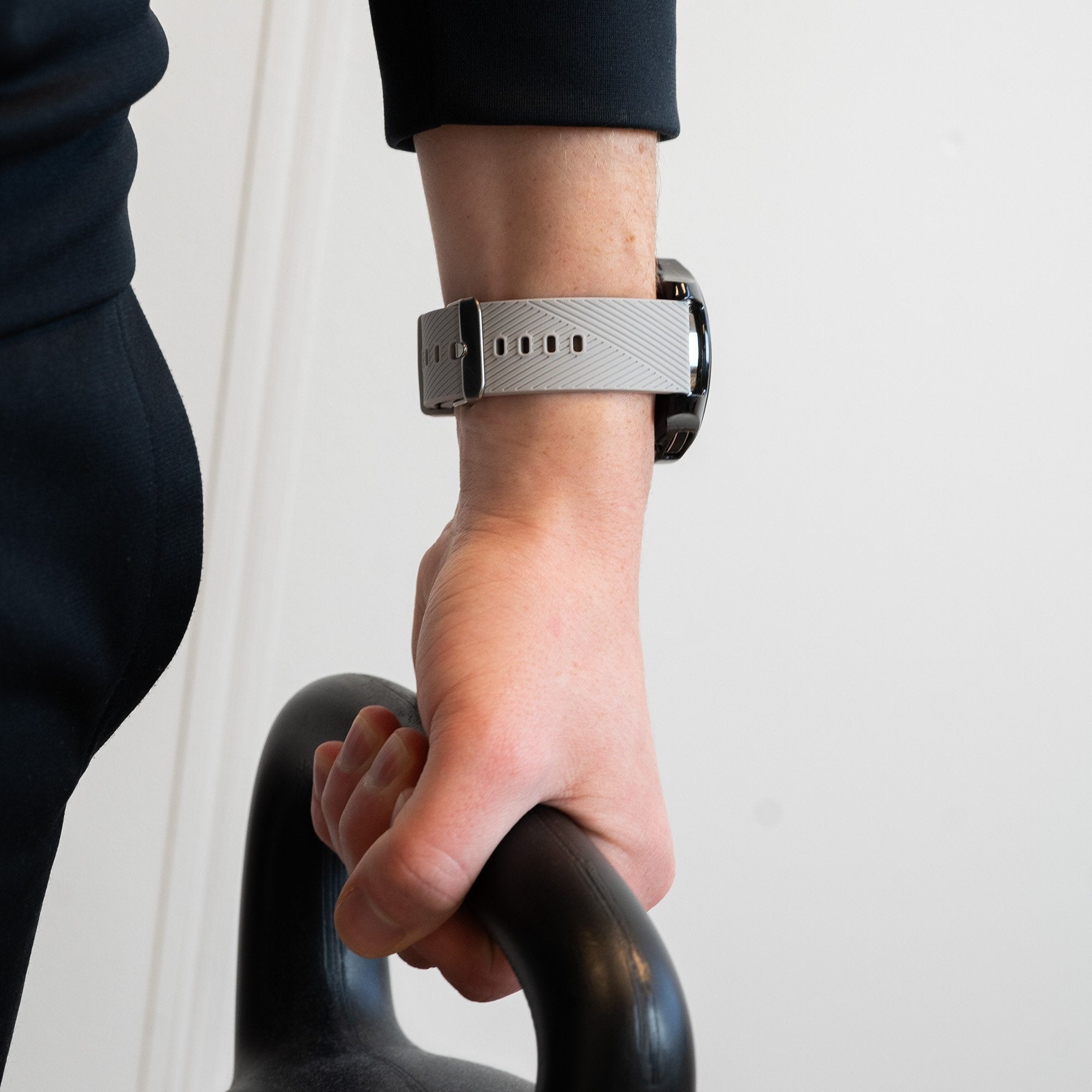 Bandz OnePlus Watch Lite Silicone Strap 'Deluxe' (Grey)