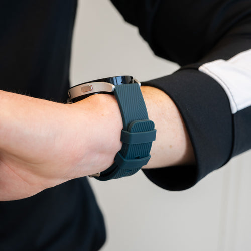 Bandz ICE Smart 3.0 Rectangular 1.78 Silicone Strap 'Deluxe' (Dark Green)