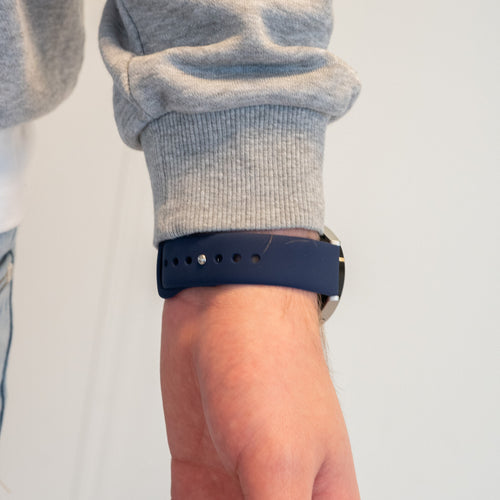 Bandz Actyve Smartwatch 20mm Sport Strap 'Deluxe' (Dark Blue)