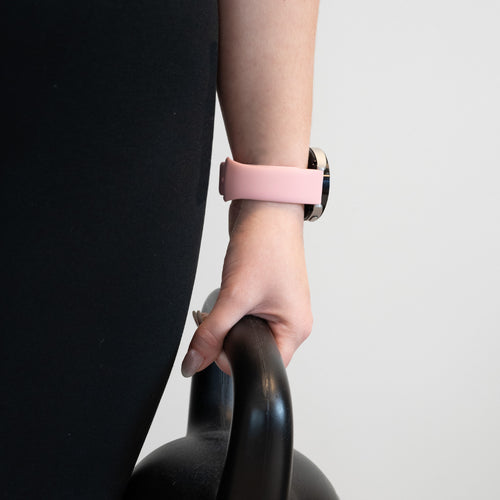 Bandz ICE Smart 3.0 Rectangular 1.78 Sport Strap 'Deluxe' (Light Pink)