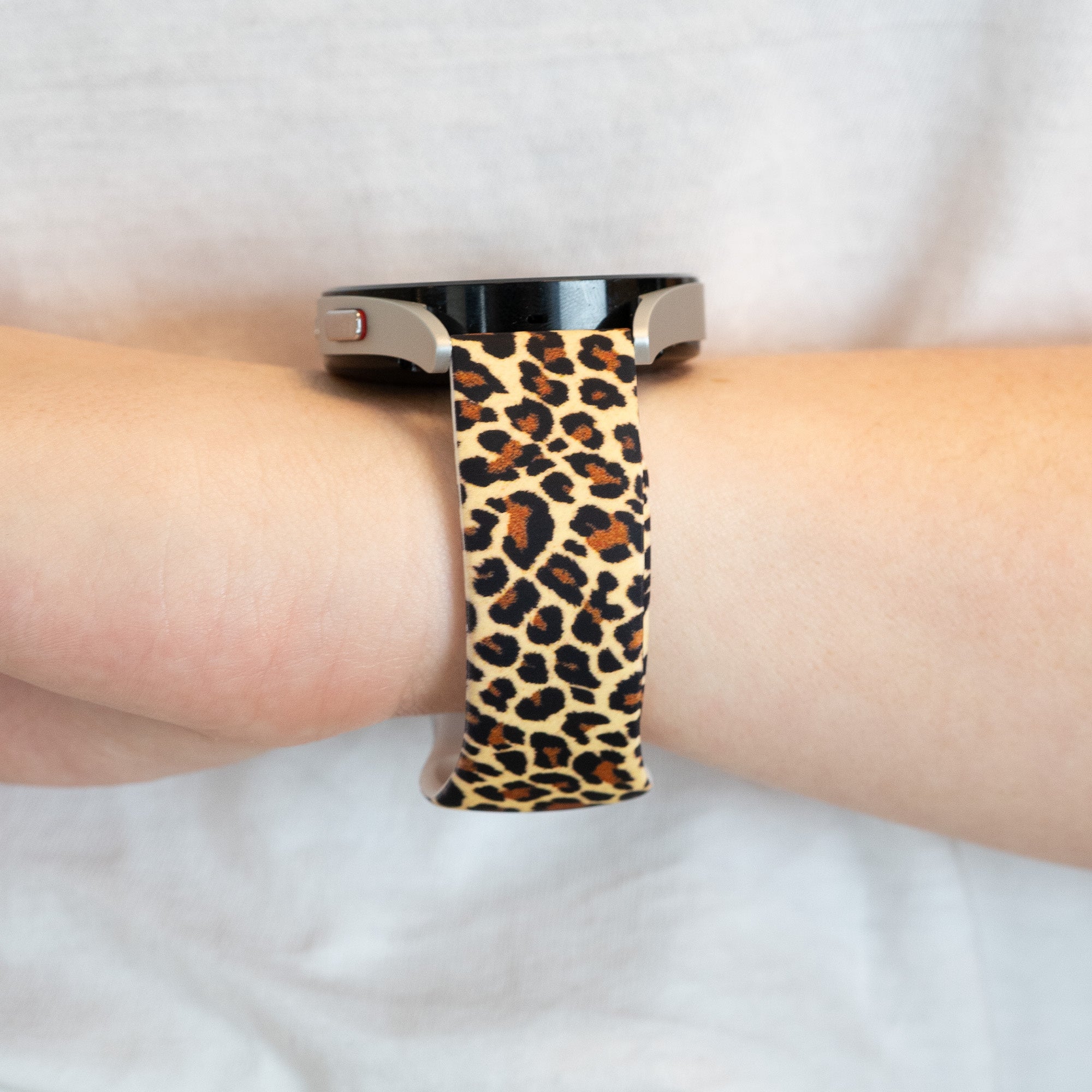 Bandz Amazfit Active 2 Silicone Strap 'Leopard'