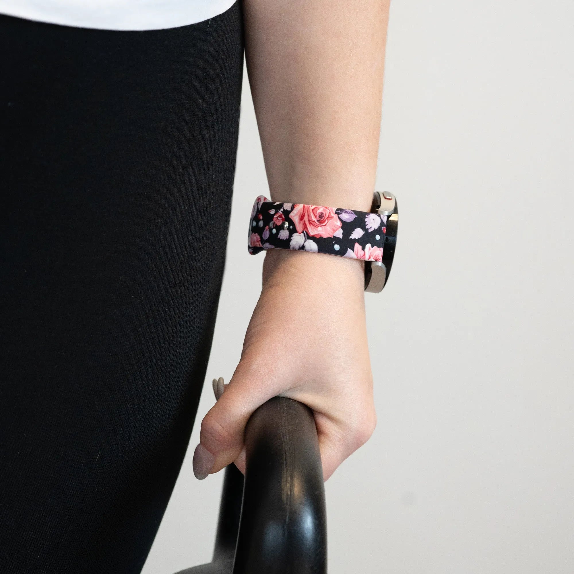 Bandz Gard Pro Health Smartwatch 3 - 41mm Patterned Strap ('Flower')