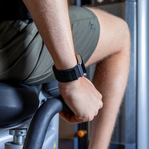 Bandz Huawei Watch GT 6 Pro - 46mm Nylon Loop Strap (Black)