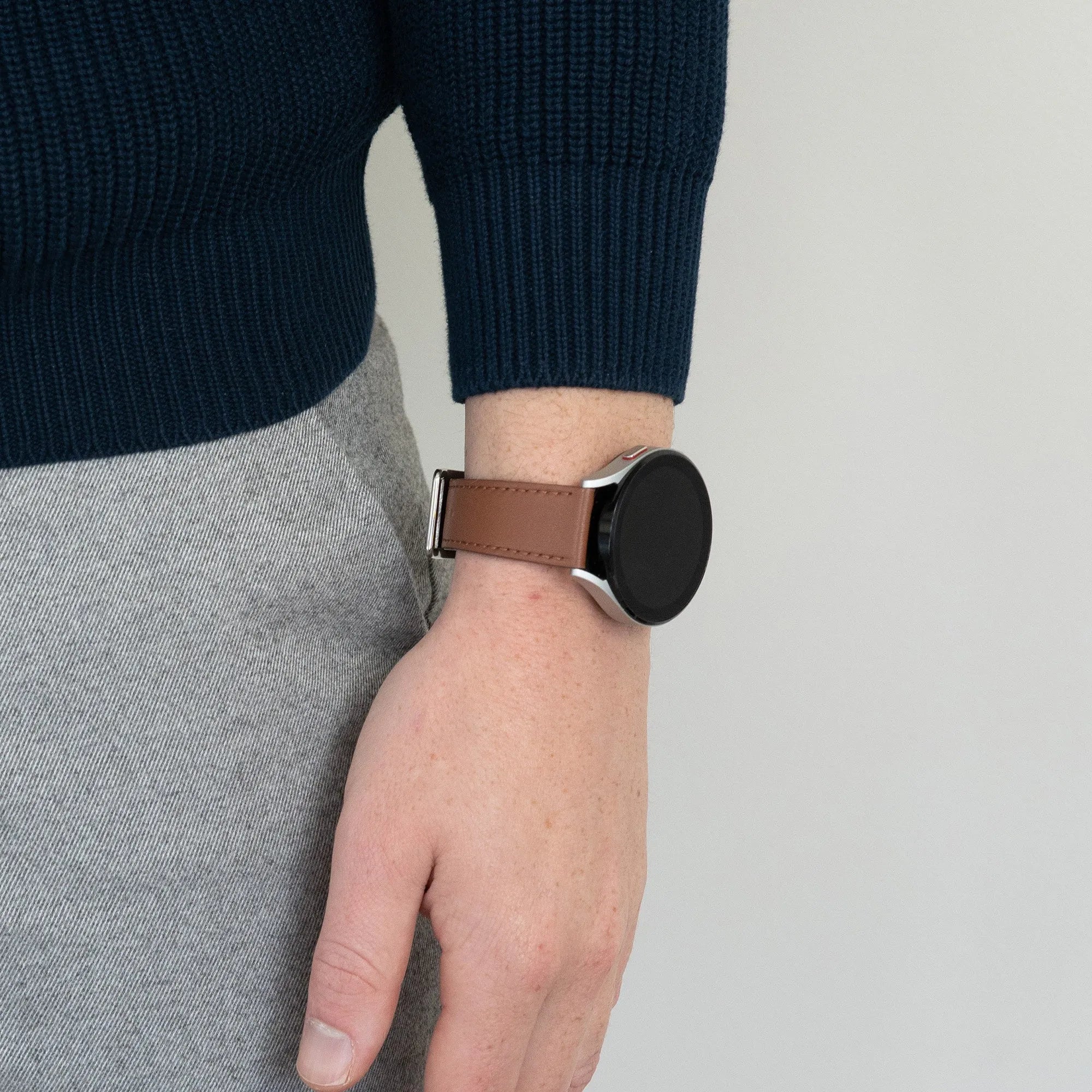 Bandz Coros Pace 2 Leather Strap 'Deluxe' (Brown)