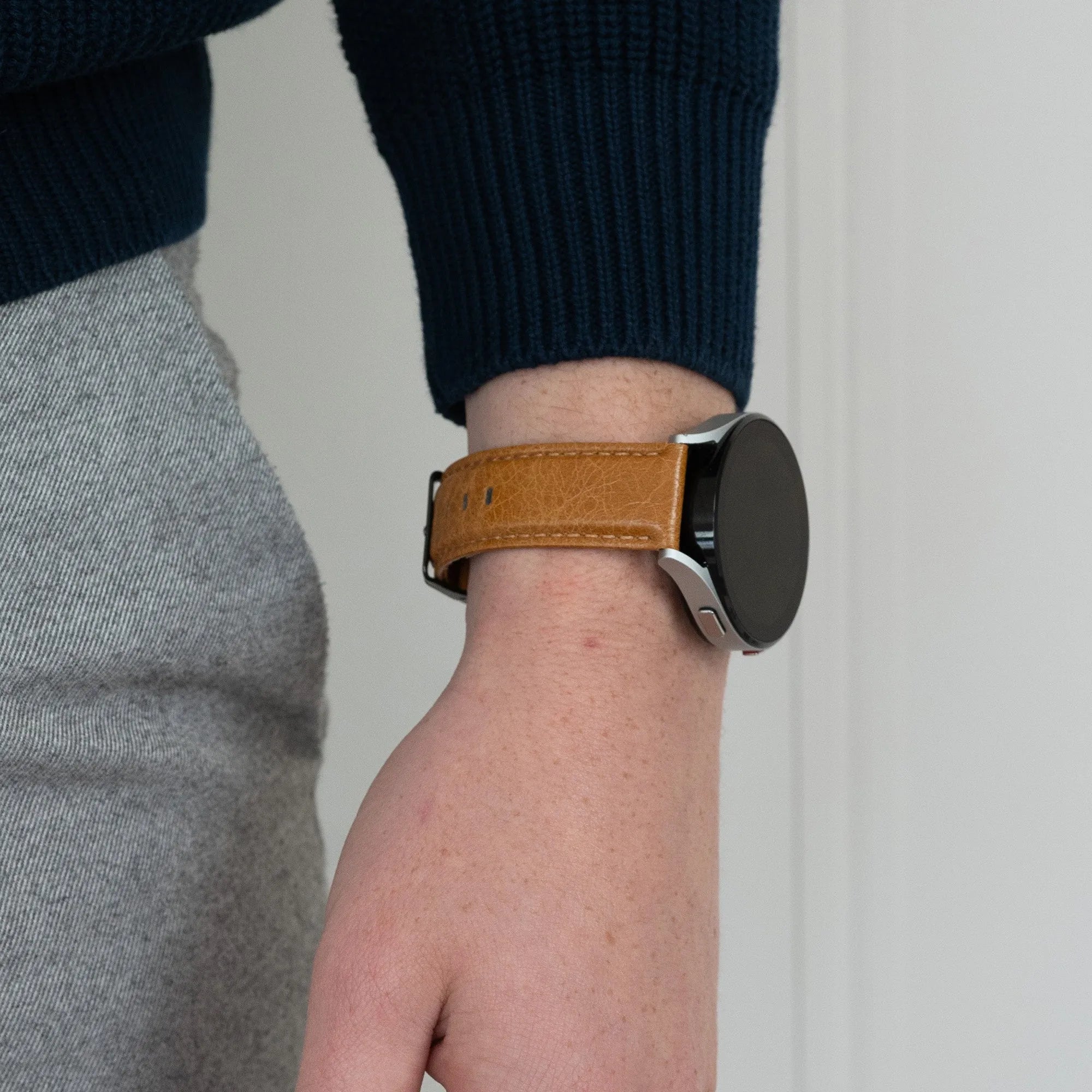 Bandz Coros Pace 2 Leather Strap 'Classic' (Brown)