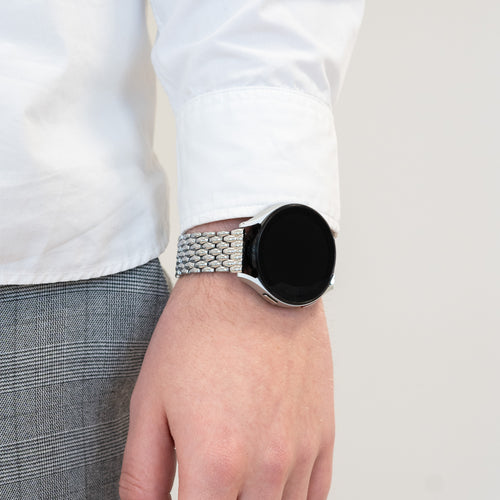 Bandz Coros Pace 2 Steel Strap 'Dragon' (Silver)