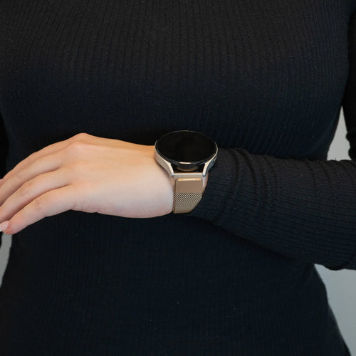 Bandz Coros Apex 42mm Milanese Loop Strap (Champagne)