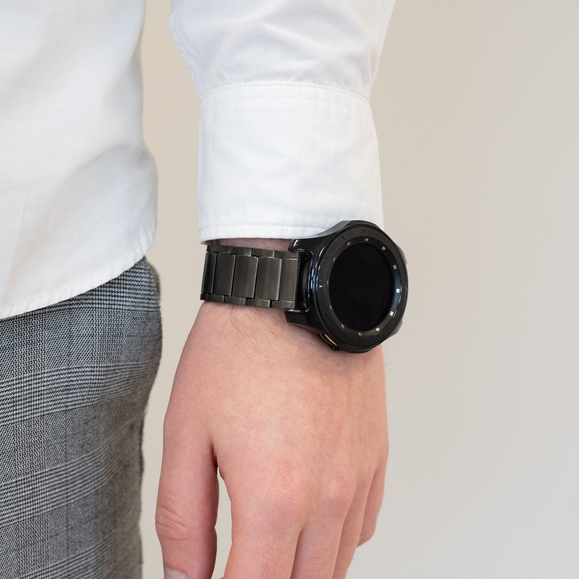 Bandz Coros Apex 2 Pro Titanium Link Strap (Graphite)