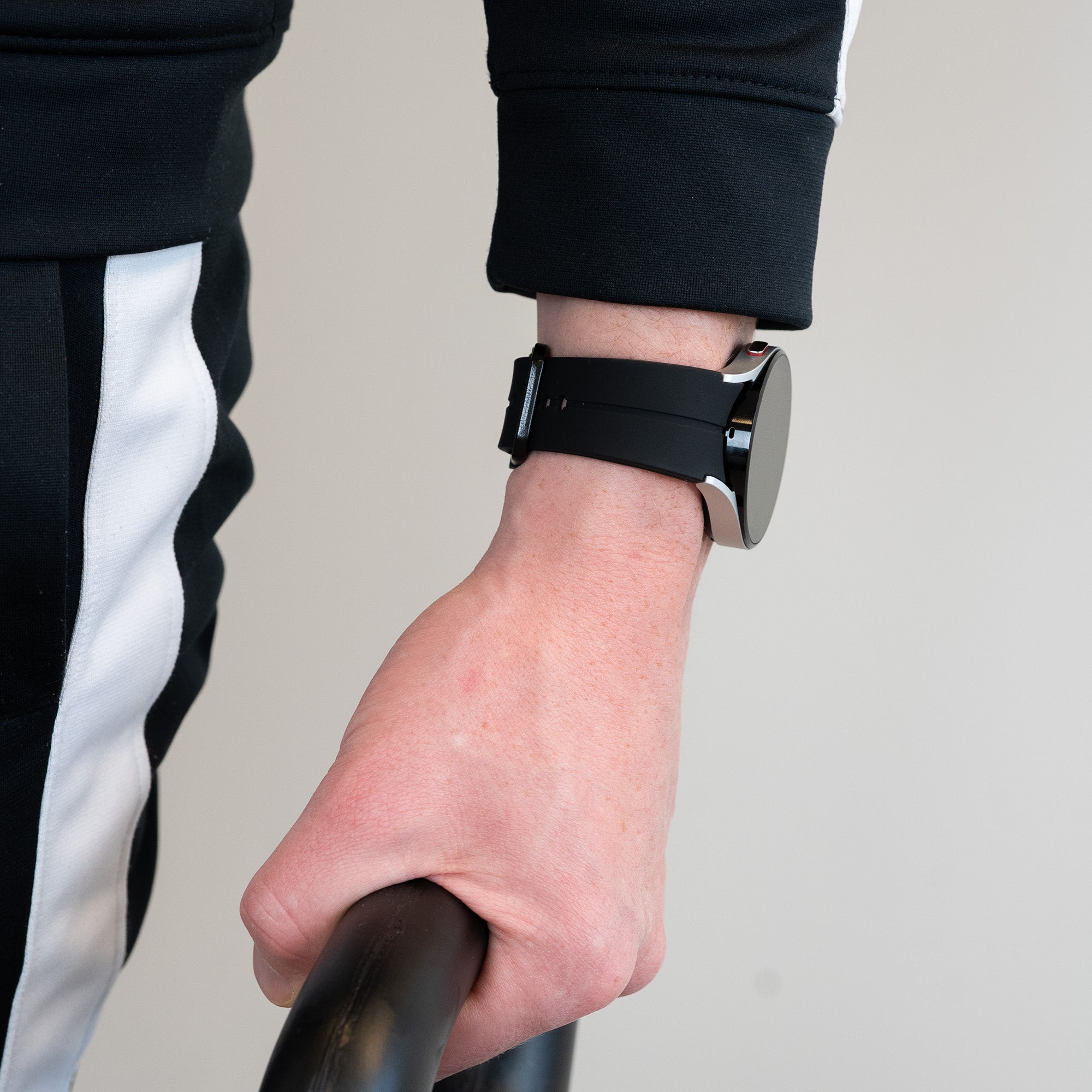 Bandz Samsung Galaxy Watch 4 - 44mm Silicone Strap 'Extreme' (Black)