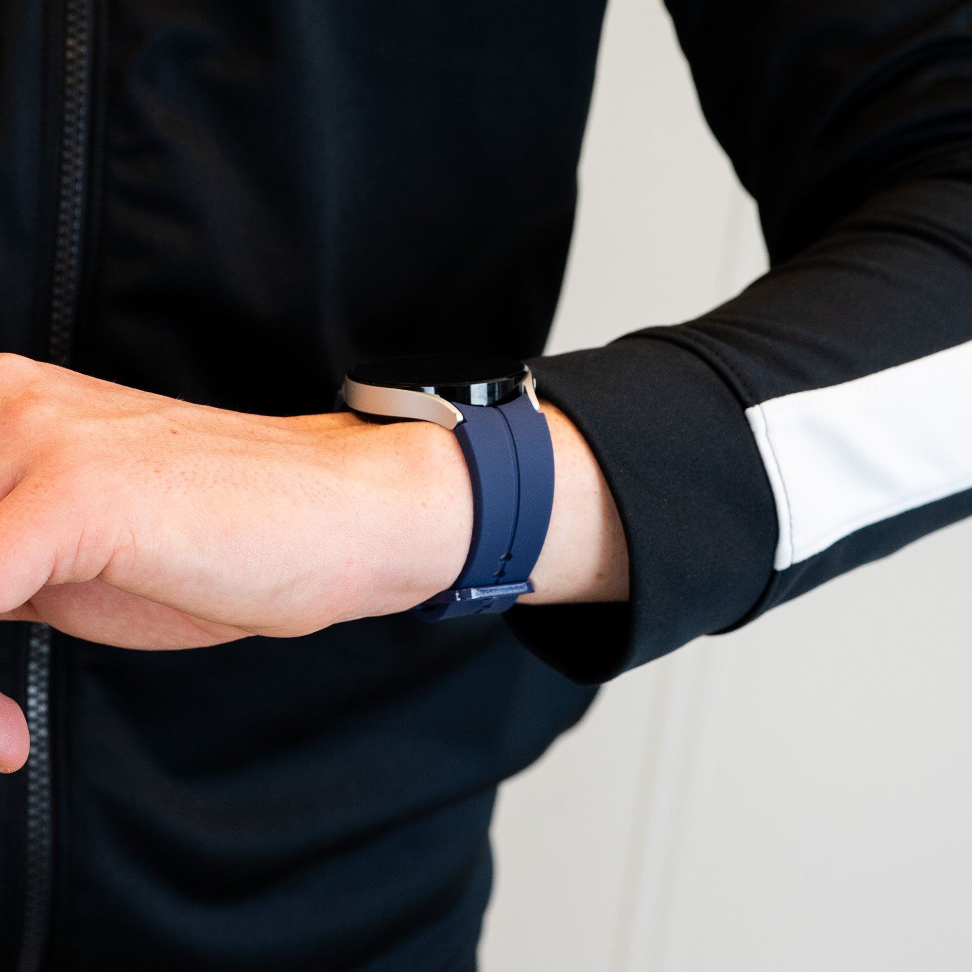 Bandz Samsung Galaxy Watch 6 Classic 47mm Silicone Strap 'Extreme' (Dark Blue)