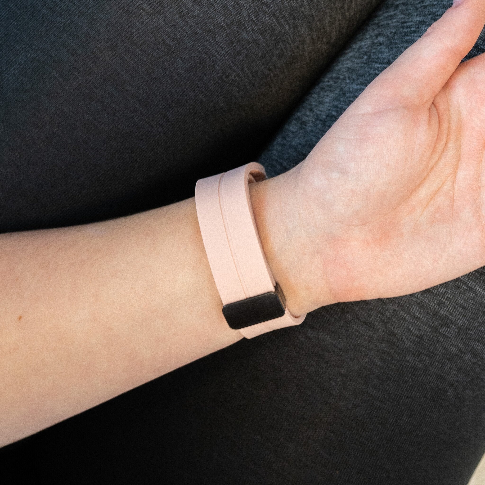 Bandz Samsung Galaxy Watch 5 Pro Silicone Strap with D-Buckle (Pink)