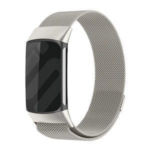 Fitbit Charge 6 Milanese Strap (Starlight)