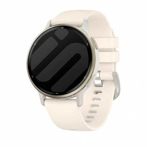 Garmin Vivoactive 5 Classic Silicone Strap (Starlight)