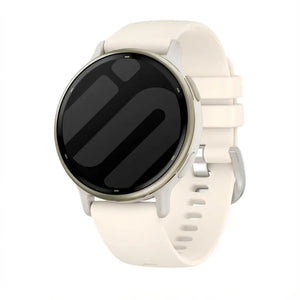 Garmin Vivoactive 5 Classic Silicone Strap (Starlight)