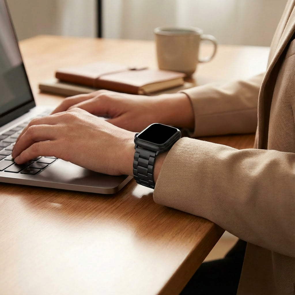 Redmi Watch 5 Steel Strap (Black)