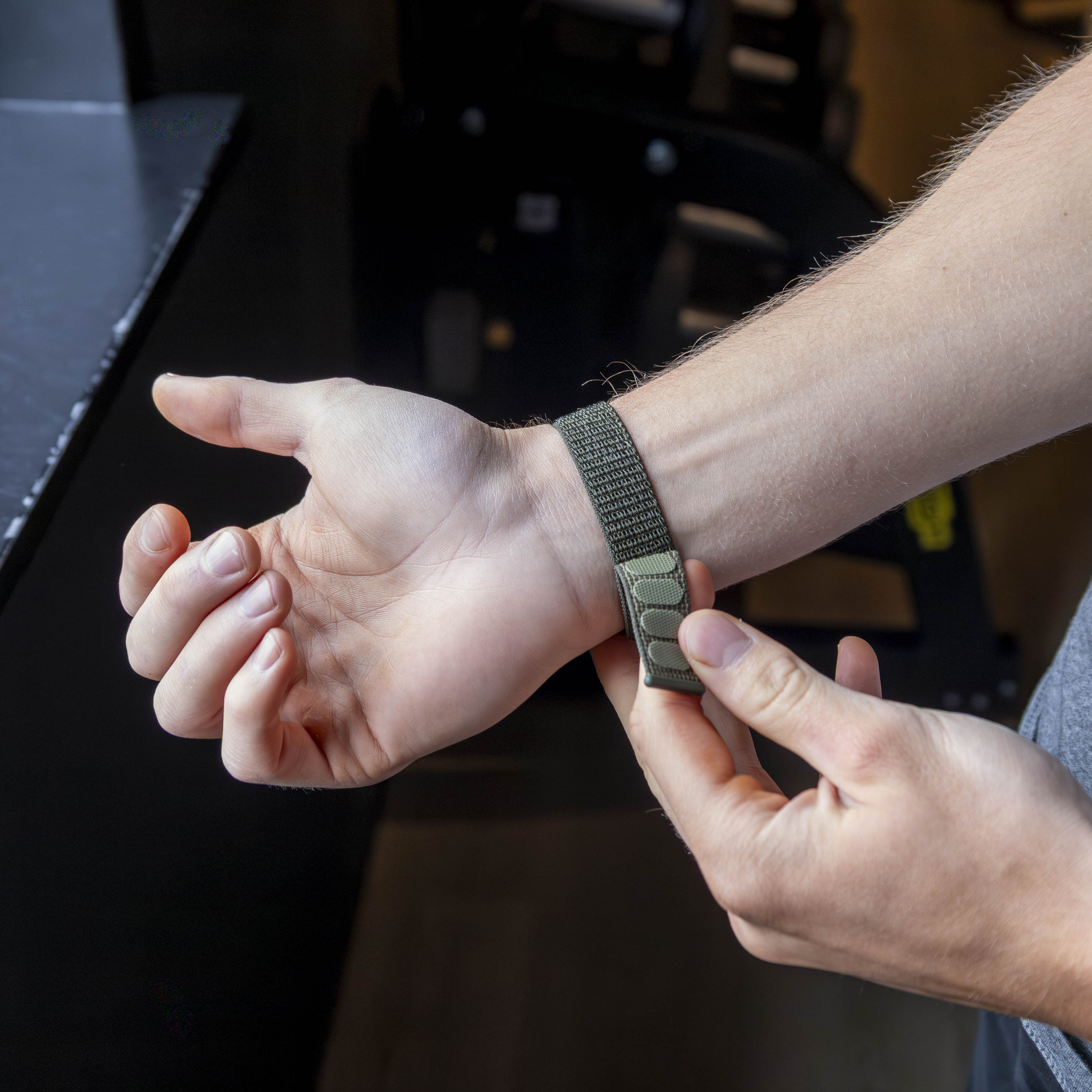 Samsung Galaxy Fit 3 Nylon Strap (Green)