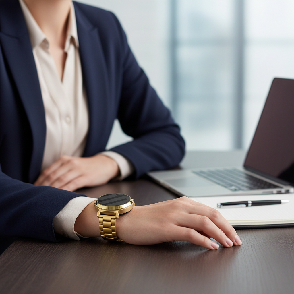 Garmin Lily 2 Steel Strap (Gold)