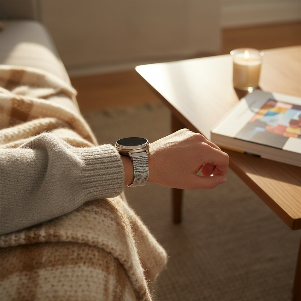 Garmin Lily 2 Milanese Strap (Starlight)