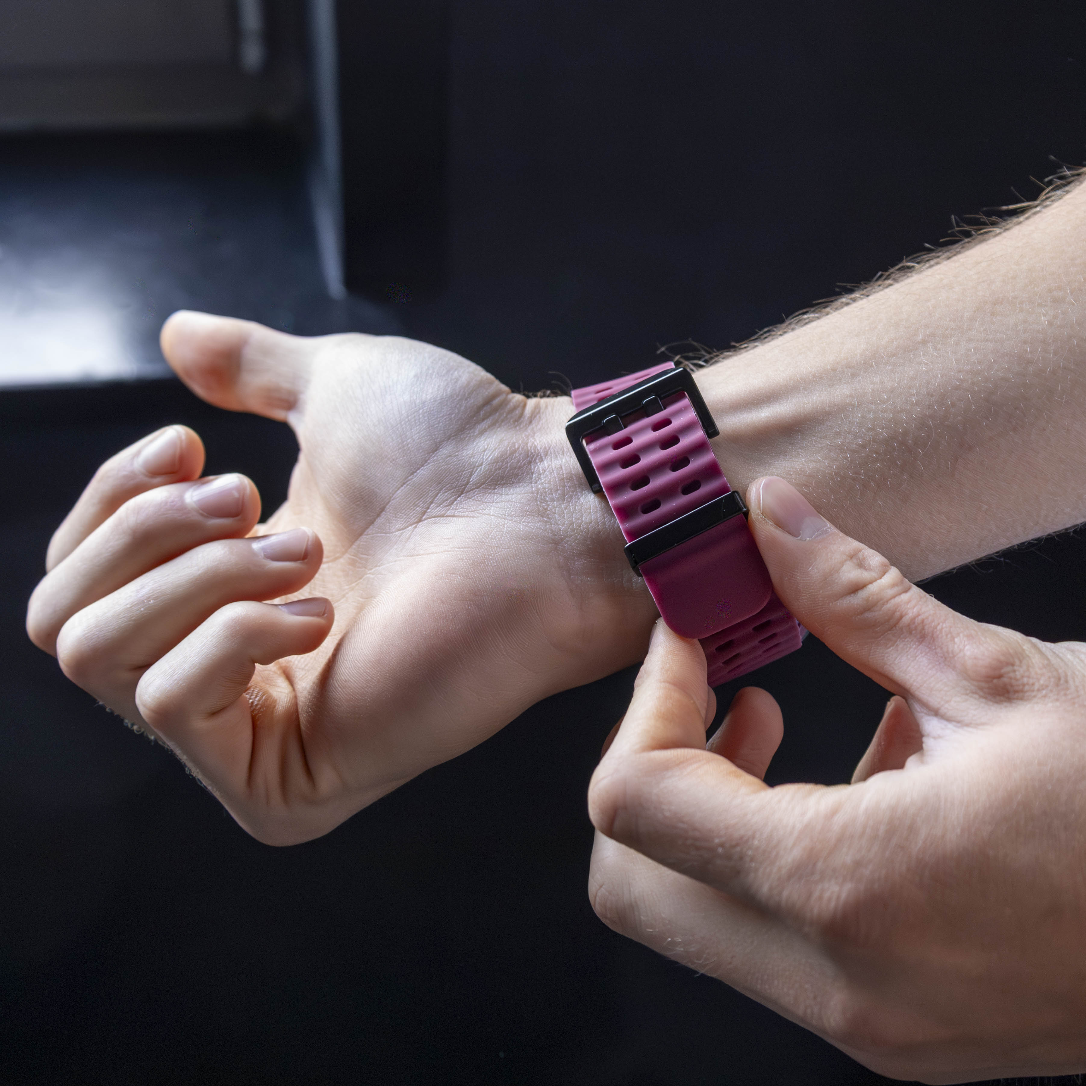 Samsung Galaxy Watch Ultra Ocean Strap (Wine Red)