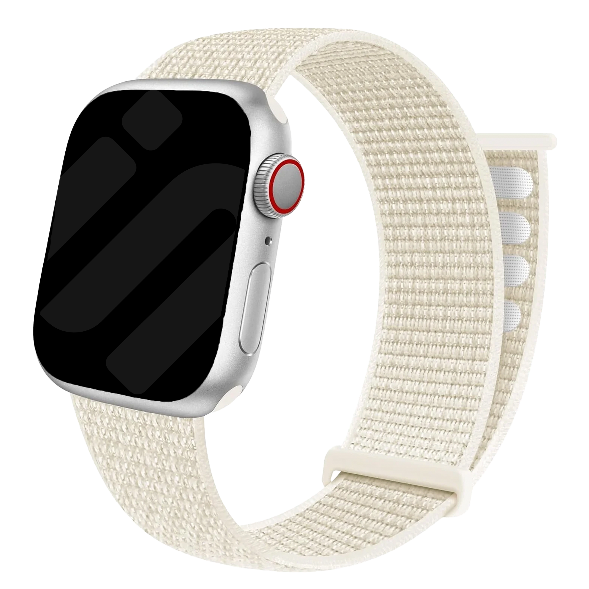 Apple Watch Nylon Loop Strap (Starlight)