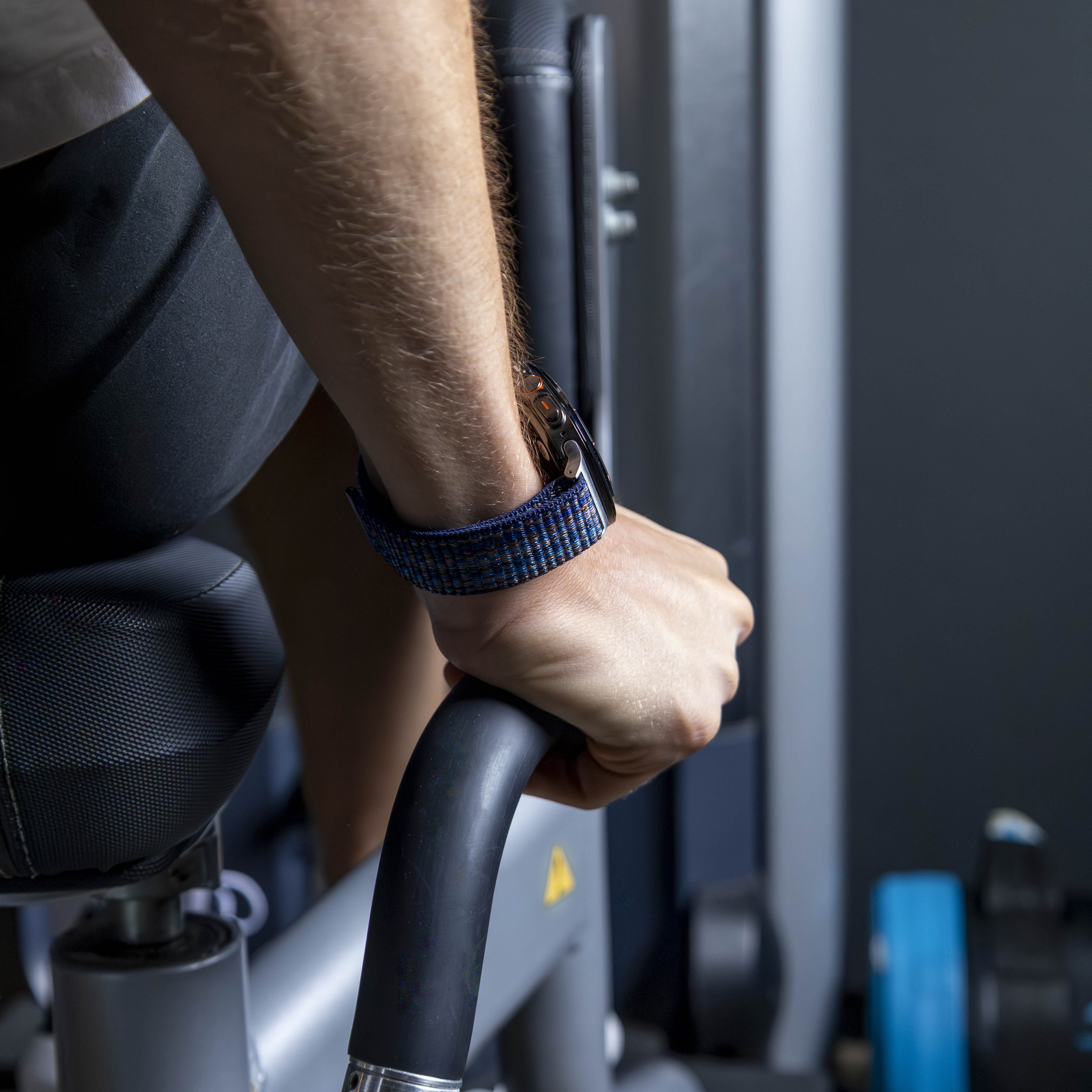 Bandz Samsung Galaxy Watch Ultra Nylon Loop Strap (Blue Mix)