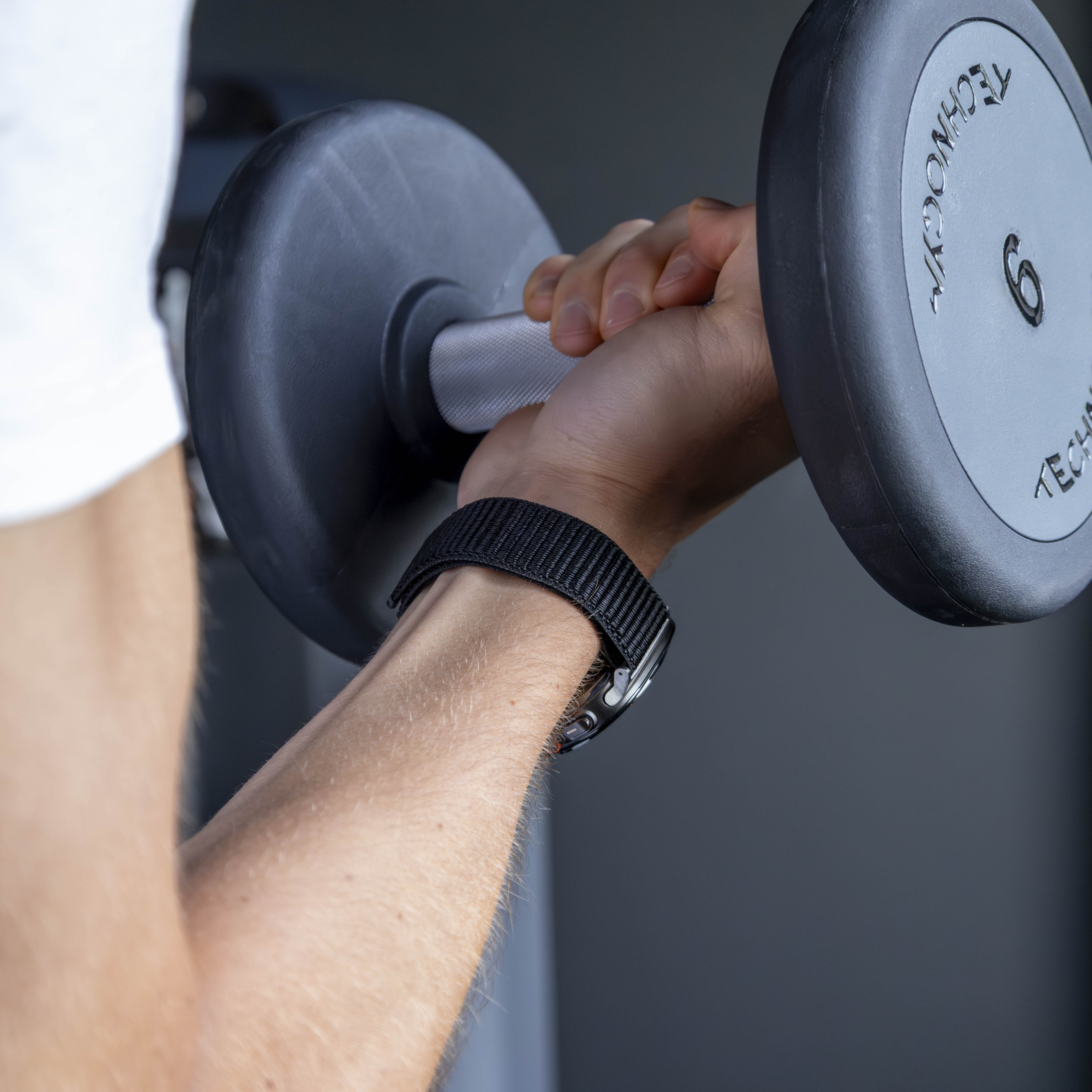 Bandz Samsung Galaxy Watch Ultra Nylon Loop Strap (Black)