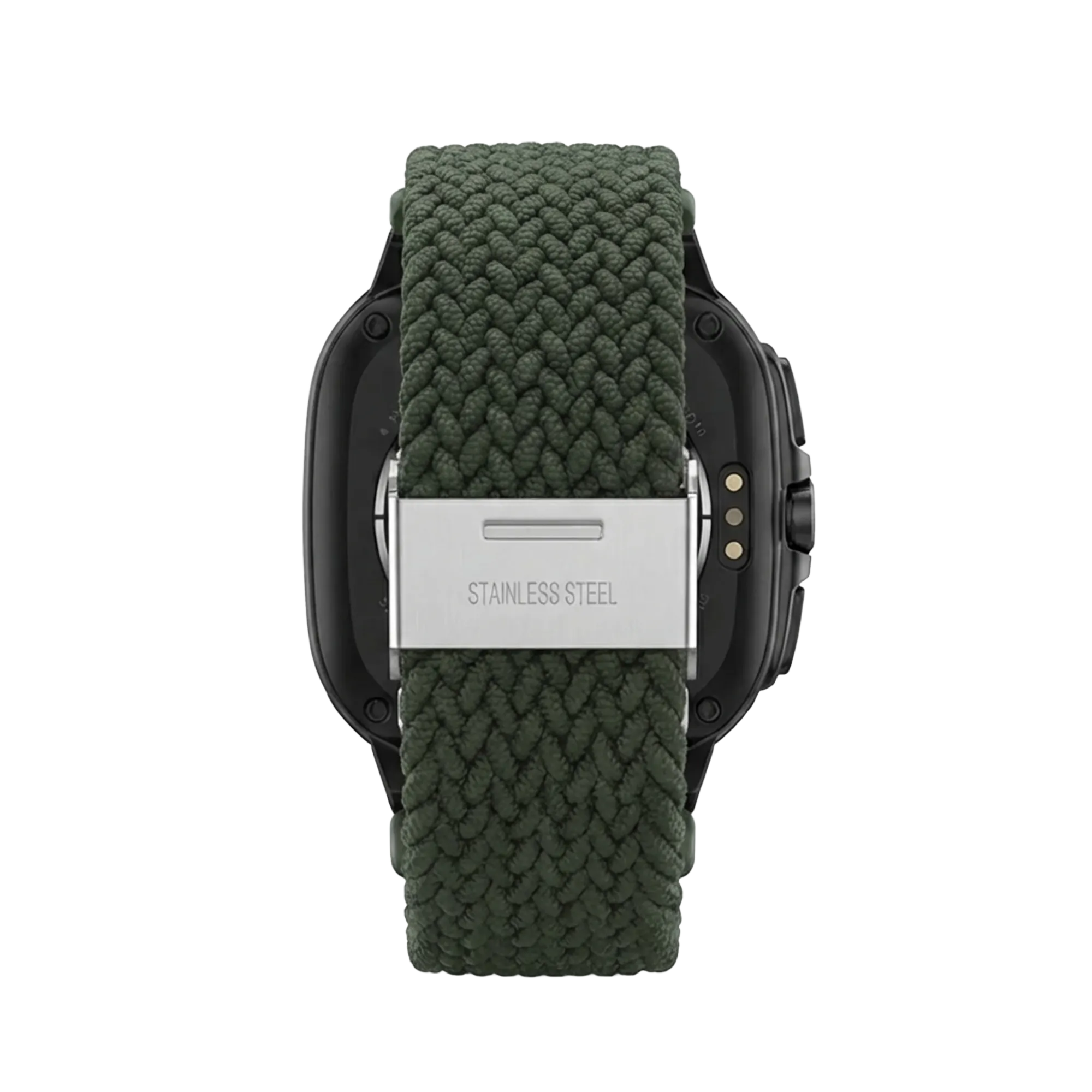 Samsung Galaxy Watch Ultra Braided Nylon Strap (Olive Green)
