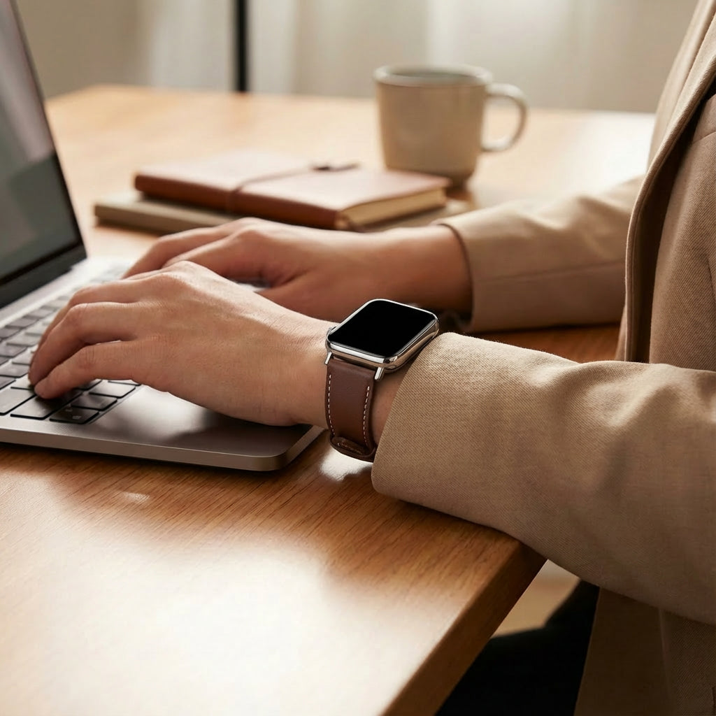 Leather Straps Compatible With Xiaomi Smart Band 9 Strap - View #5