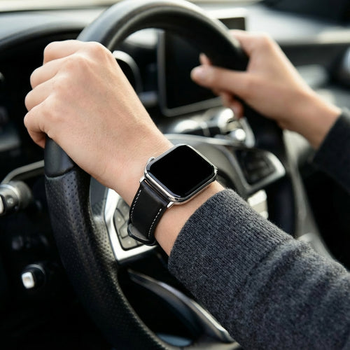 Xiaomi Smart Band 8 Pro Leather Strap (Black)