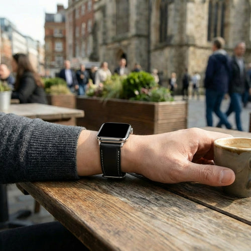 Xiaomi Smart Band 8 Pro Leather Strap (Black)
