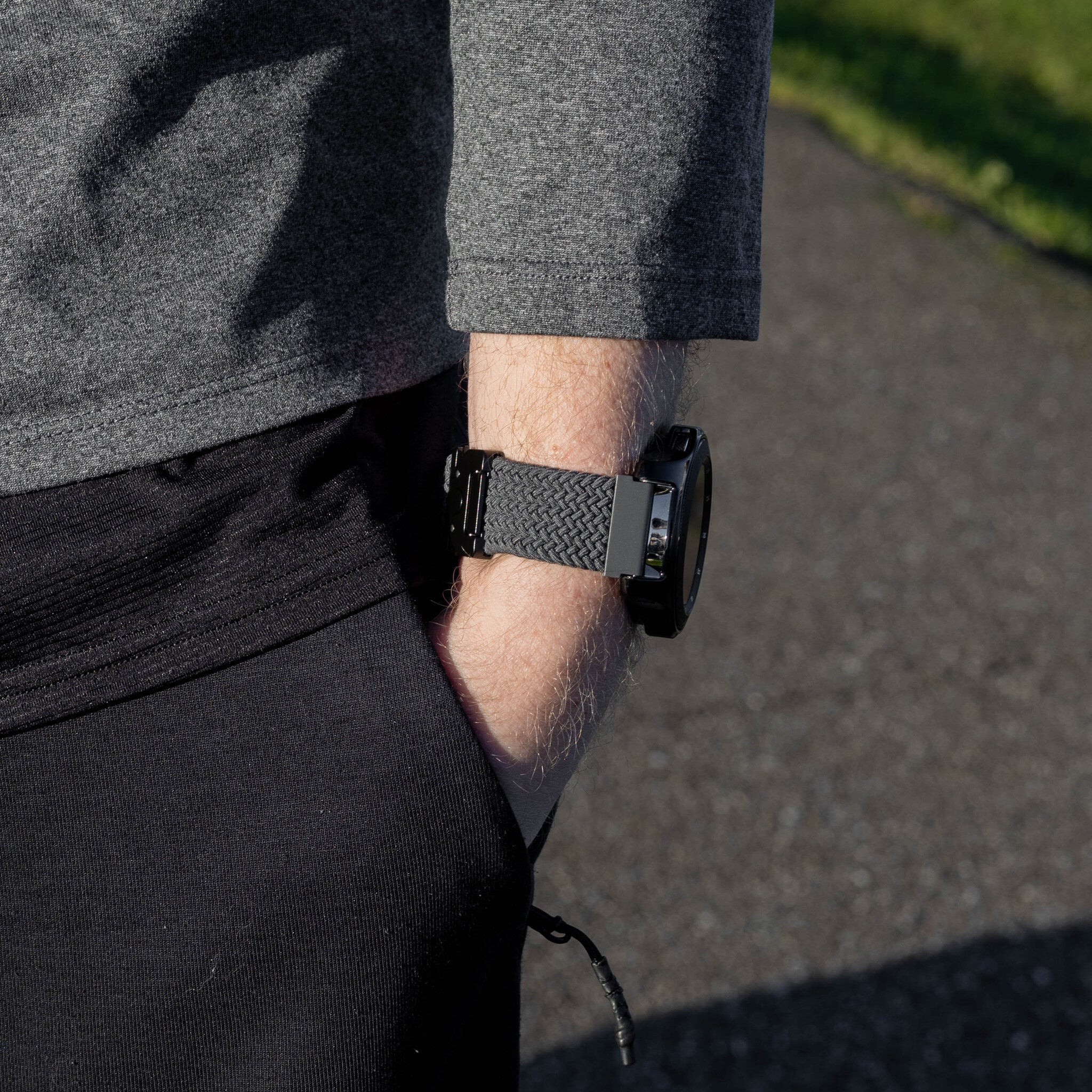 Amazfit Balance 2 Braided Strap with P-Buckle (Grey)