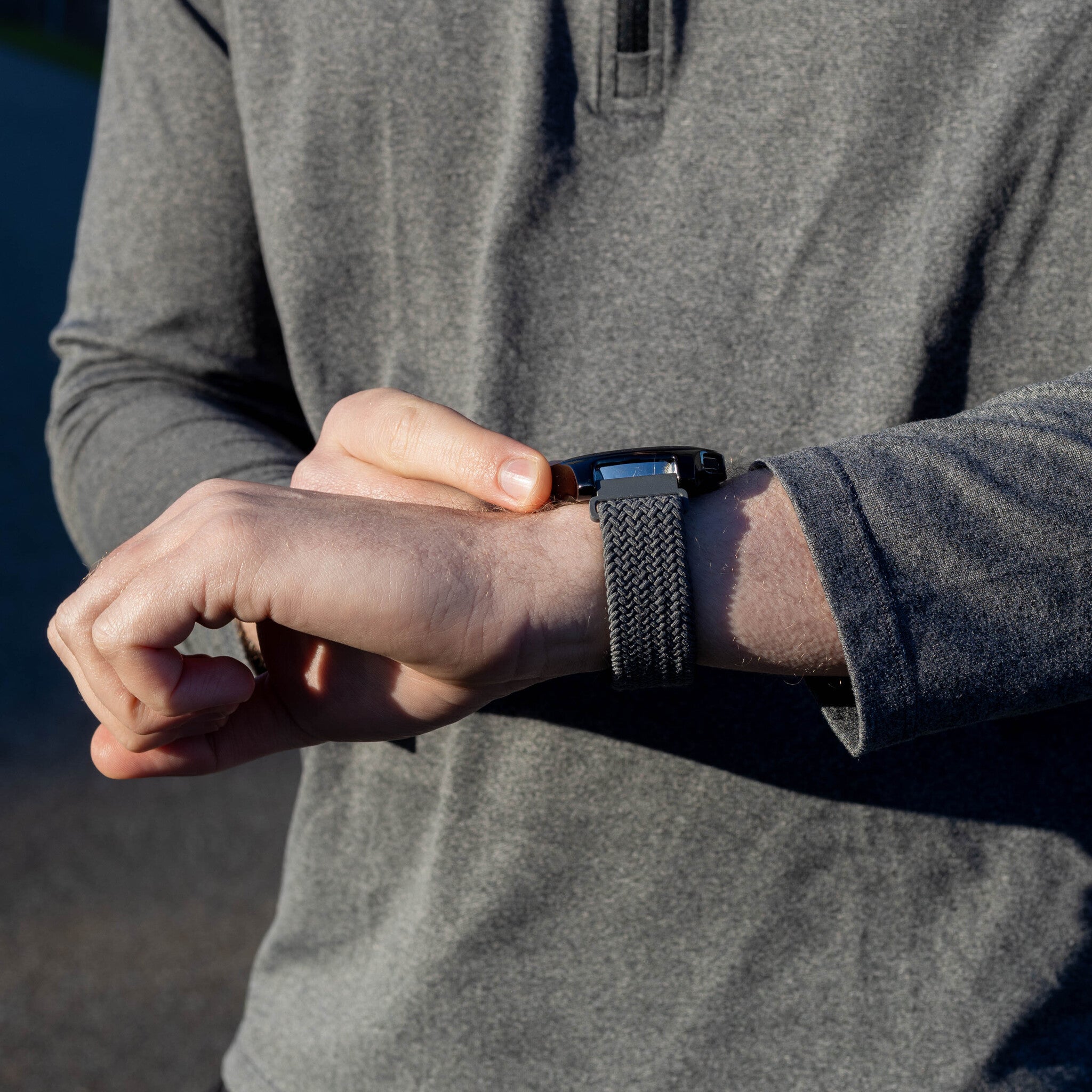 Huawei Watch GT 6 Pro - 46mm Braided Strap with P-Buckle (Grey)