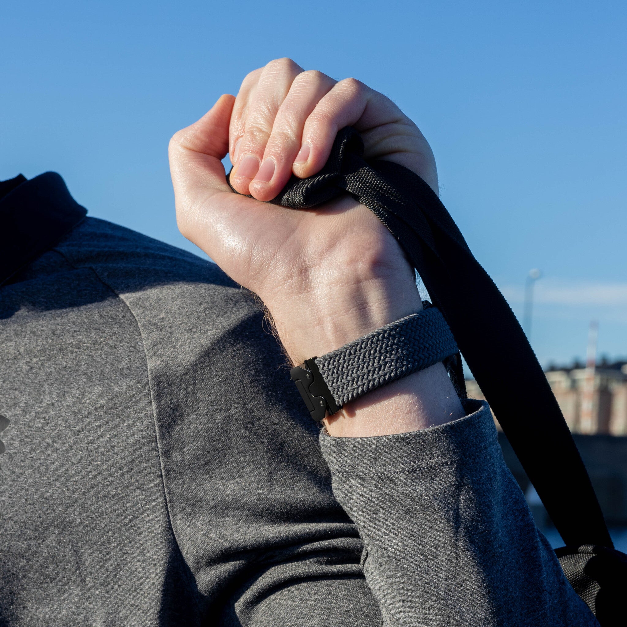 Huawei Watch GT 6 Pro - 46mm Braided Strap with P-Buckle (Grey)