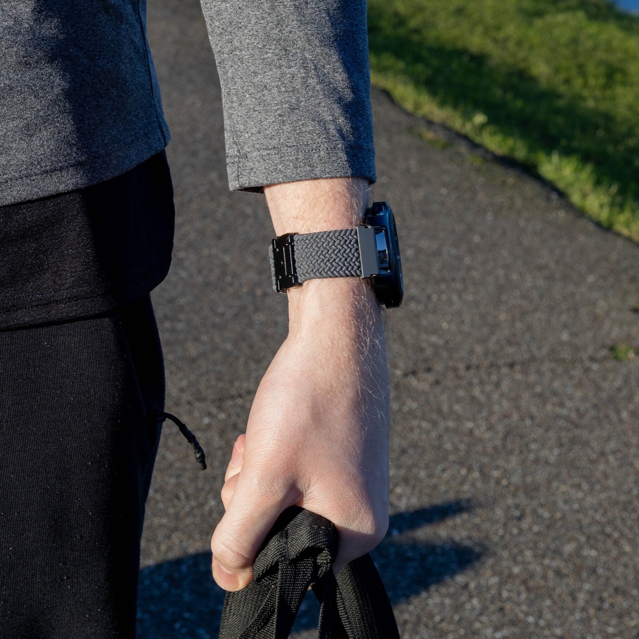 Amazfit Balance 2 Braided Strap with P-Buckle (Grey)