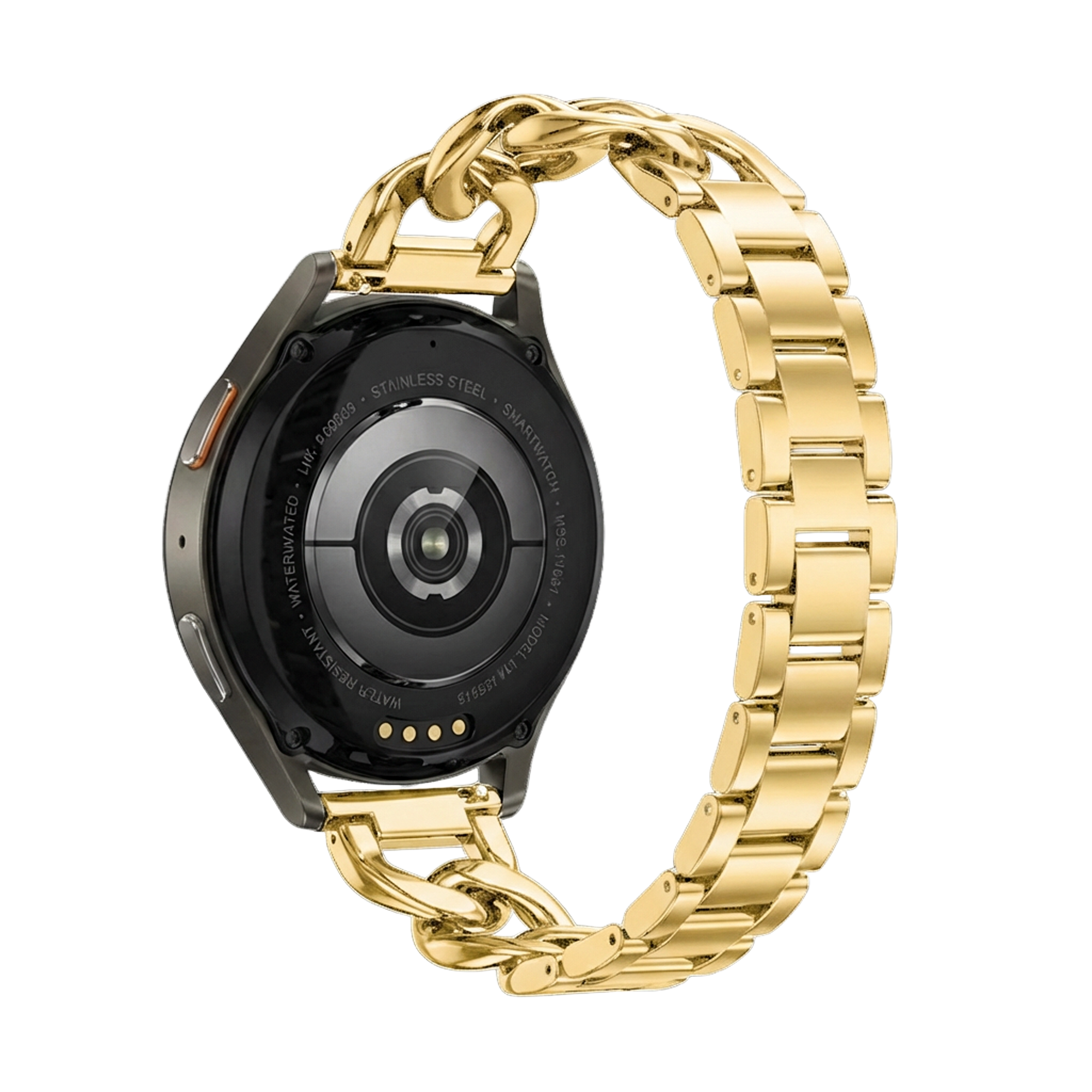 Samsung Galaxy Watch 6 - 40mm Steel Chain Strap (Gold)
