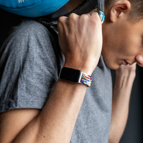 Huawei Band 10 Woven Strap (Rainbow)