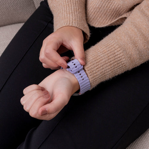 Samsung Galaxy Watch 4 40mm Wave Strap (Light Purple)