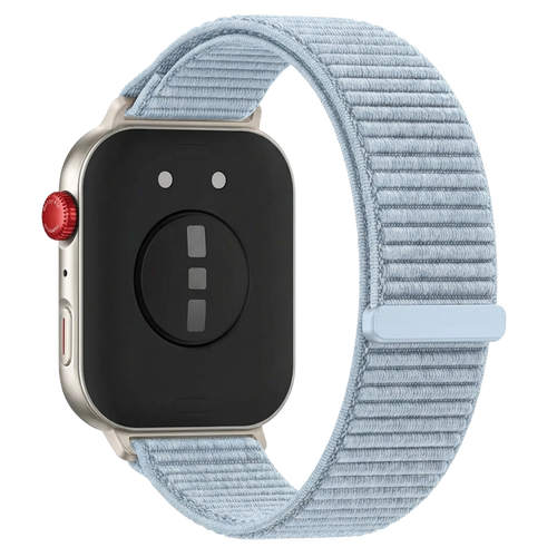 Huawei Watch Fit 3 Nylon Wave Strap (Light Blue)