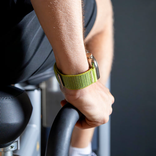 Apple Watch Ultra Wave Nylon Strap (Field Green)