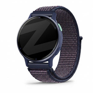 Bandz Garmin Vivoactive 5 Nylon Loop Strap (Indigo Blue)