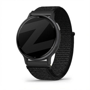 Bandz Garmin Vivoactive 5 Nylon Loop Strap (Black)