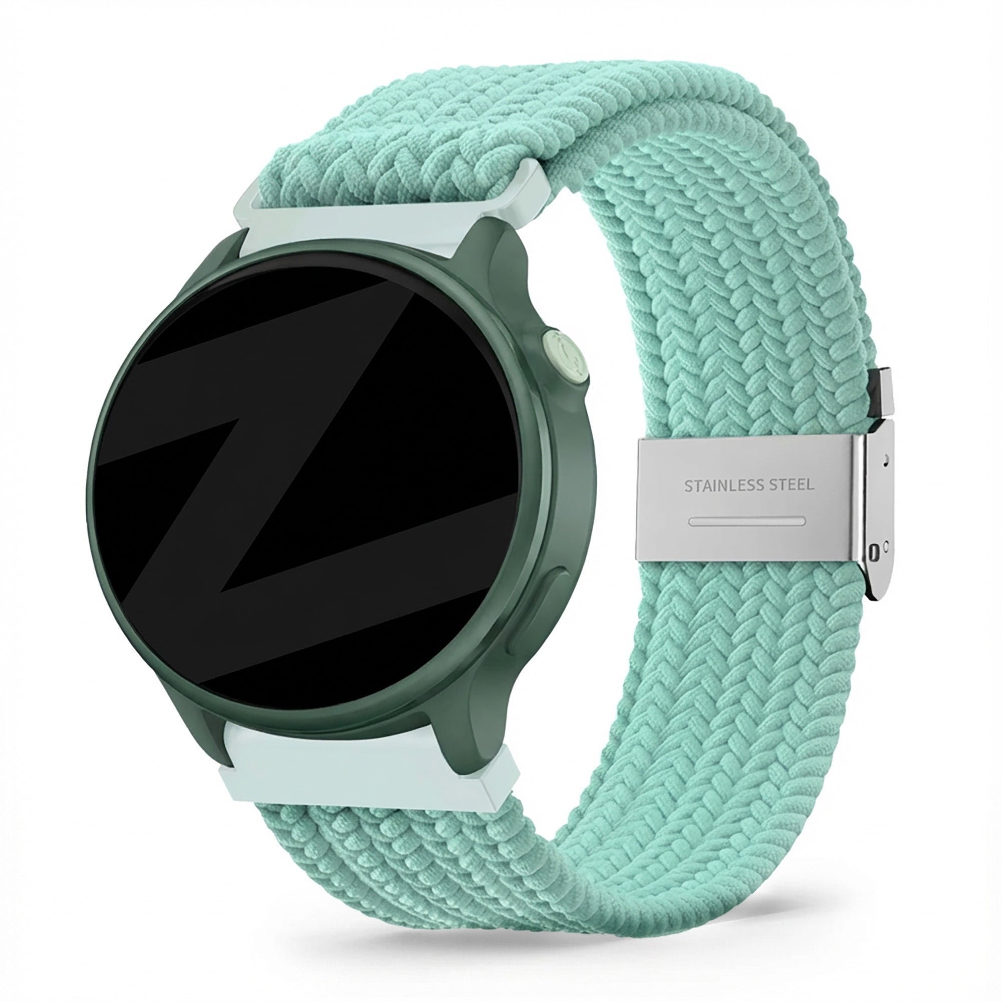 Bandz Garmin Vivoactive 6 Woven Nylon Strap (Turquoise)