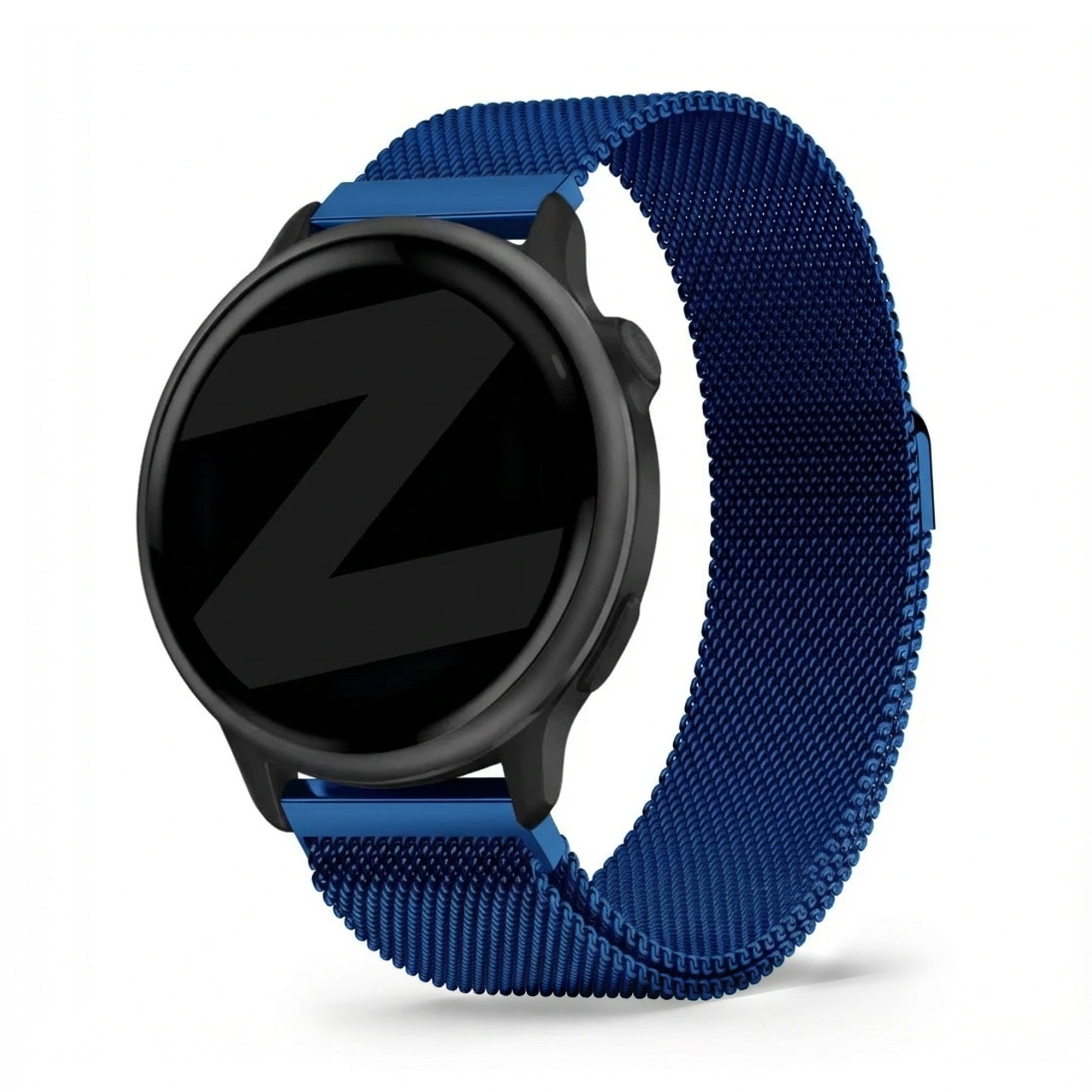 Bandz Garmin Vivoactive 6 Milanese Loop Strap (Blue)