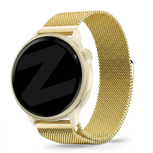 Bandz Garmin Vivoactive 6 Milanese Loop Strap (Gold)