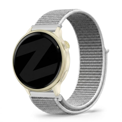 Bandz Garmin Vivoactive 6 Nylon Loop Strap (Grey)