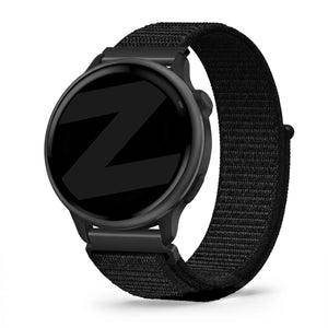 Bandz Garmin Vivoactive 6 Nylon Loop Strap (Black)