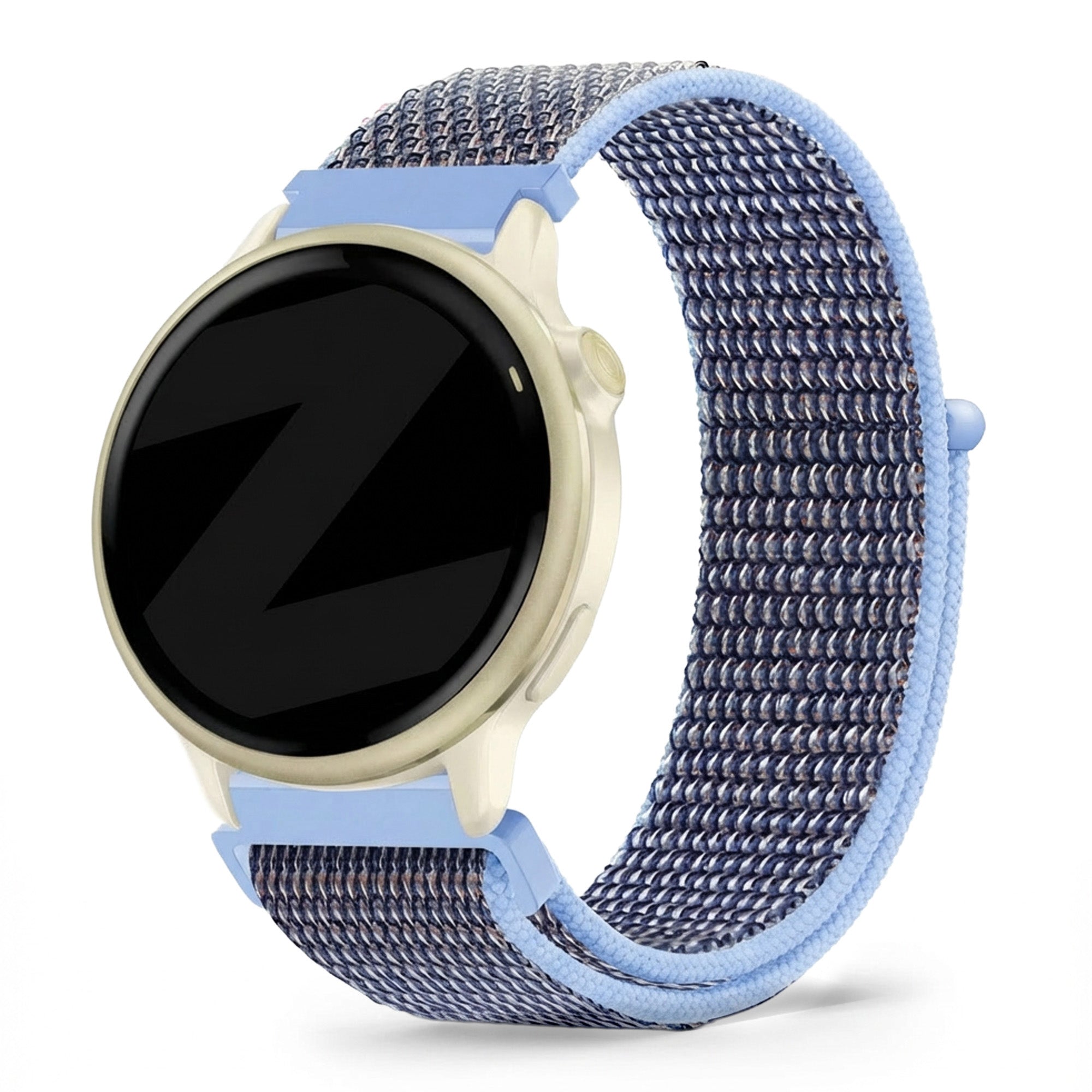 Bandz Garmin Vivoactive 6 Nylon Loop Strap (Azure Blue)