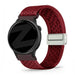 Bandz Garmin Vivoactive 6 Vintage Nylon Strap (Wine Red)